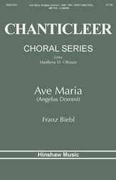 Ave Maria SATB/SAB choral sheet music cover